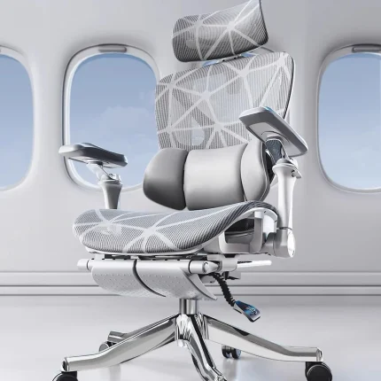Nordic Ergonomic Computer Chair Modern Comfortable Long Sitting Lumbar Support Office Chair E-sports Study Home Furniture FYOF