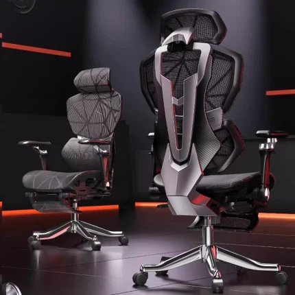 Nordic E-sports Gaming Chair Modern Ergonomic Reclining Comfortable Lumbar Support Office Chair Liftable Home Furniture FYOF
